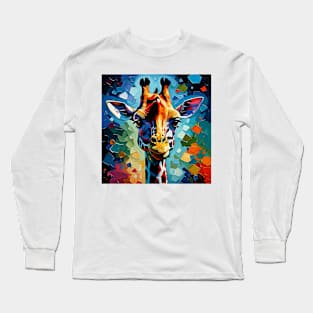 Colorful Giraffe 302 Long Sleeve T-Shirt